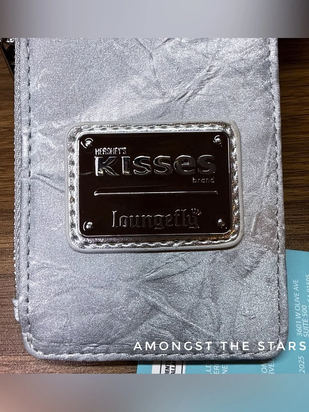 Loungefly Hershey Kisses Red, Silver & Green Cardholder Wallet